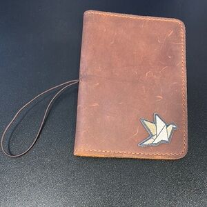 Chic Sparrow Brown Leather A6 Cover